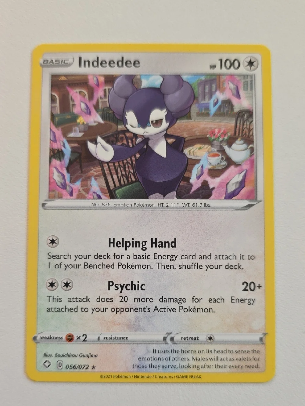 Pokemon Indeedee Trading Cards